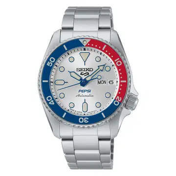 SEIKO 5 SPORTS 펩시 콜라보 한정판 모델 SBSA319