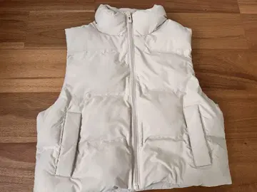 ZARA 다운 베스트 M