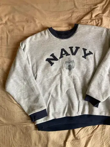 80s 챔피온 NAVY 더블 페이스 리버서블 XL 미국제