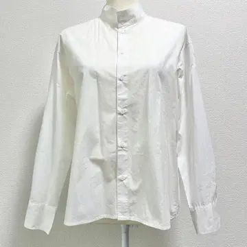 NATURAL LAUNDRY 내추럴 런드리 하이넥 셔츠 블라우스