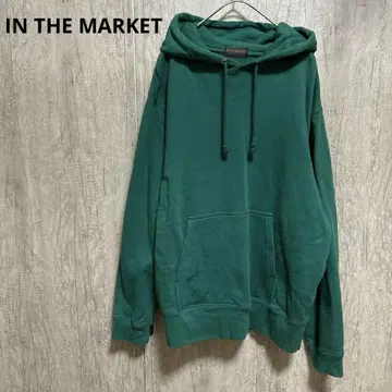 IN THE MARKET 쭈리 그린 맨투맨 후드티