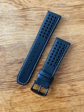 [ 새상품급 ] CITIZEN 23 시티즌 정품 고무 벨트 블랙x그레이