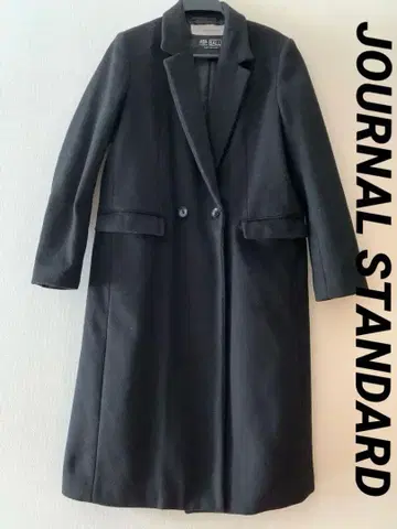 JOURNAL STANDARD 블랙 체스터 코트 S