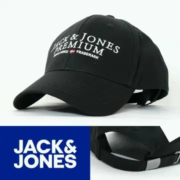 로우캡 모자 JACK & JONES 블랙 141514246