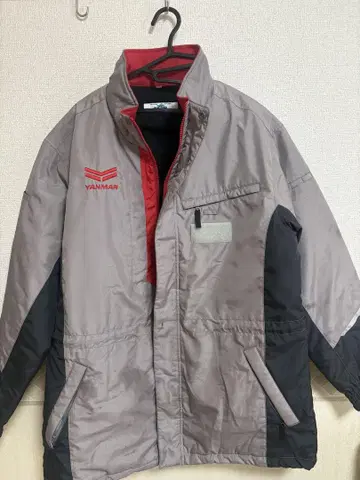 YANMAR 나일론 자켓 그레이/블랙