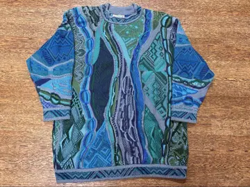 데드스탁 COOGI 쿠지 여성용 3D 니트 스웨터 SS