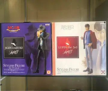 미개봉 루팡 3세 DX 조립식 스타일리시 피규어 루팡 지겐 다이스케