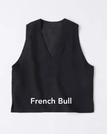 French Bull cion 린넨v넥 베스트 미사용 새상품