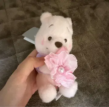 푸우 봉제 인형 키링 키체인 SAKURA 2025