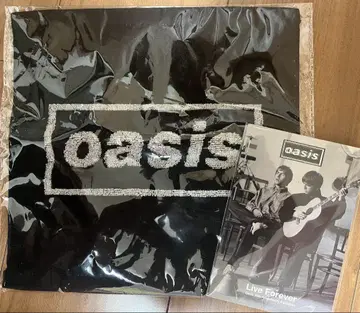 oasis Live Forever 핸드 타월 엽서