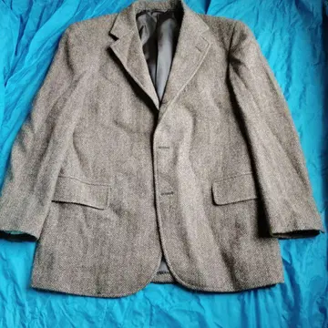 헤링본 해리스 트위드 자켓