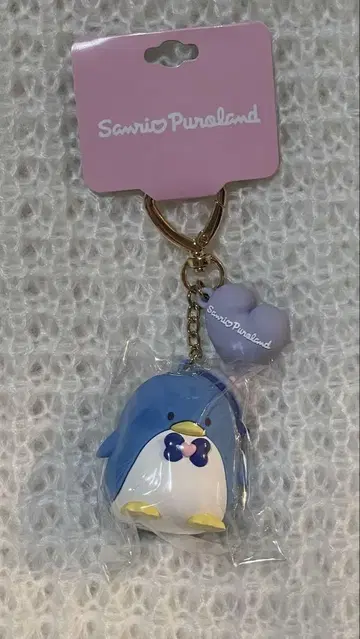 걱정 푸로랜드 한정 원포인트 하트 PVC 마스코트 턱시도샘