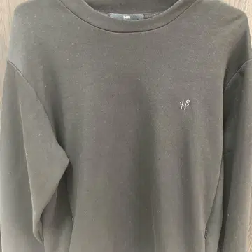 SHIPS 다크 그레이 크루넥 트레이닝복