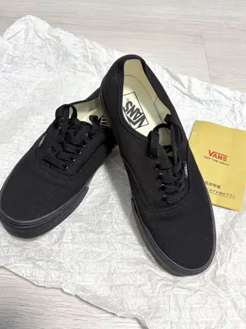 새상품 VANS 오센틱