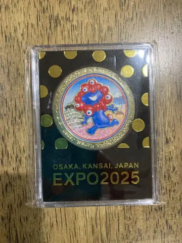 오사카 간사이 만박 EXPO2025 미야쿠미야쿠 풀컬러 3D 메달