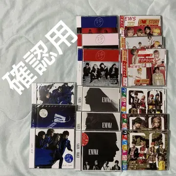 NEWS 미개봉 싱글 CD 3 형태 5 세트