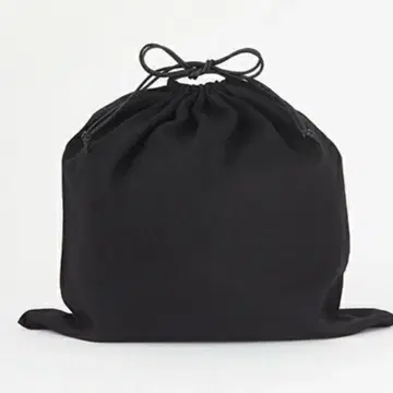 카고야 블랙 린넨 복조리 백 미사용 새상품