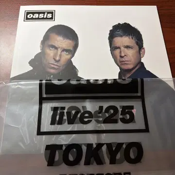 oasis live'25 투어 팜플렛 새상품