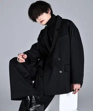 ADRER 테일러드 더블 자켓