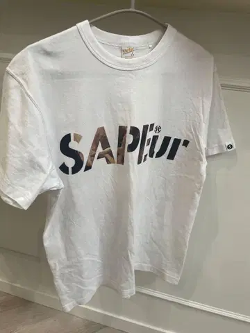 SAPEur 화이트 T셔츠 S