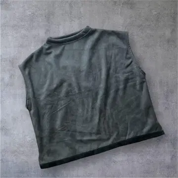 다이어리즈 일본제 슬리브리스 맨투맨 베스트 중보아 와이드 루즈핏