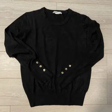 ZARA 블랙 긴팔 니트