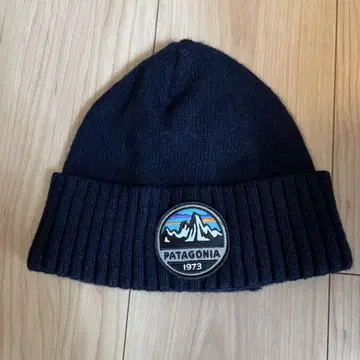 PATAGONIA 네이비 니트 모자