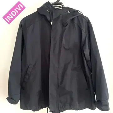 새상품급 INDIVI 마운틴 후드티