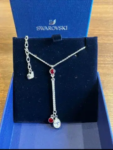 SWAROVSKI 스와로브스키 목걸이 큐빅 바
