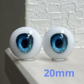 레진 아이 20mm 인형 눈 [ No.105 변형 무지개 ] DD DDH