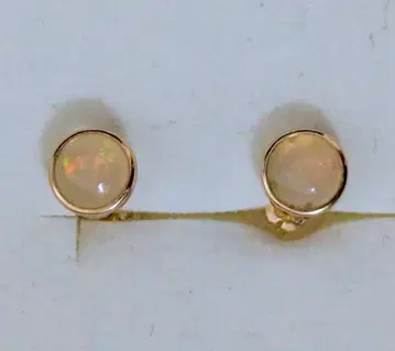 새상품급 [Jewel closet by L&Co.] K10 오팔 귀걸이