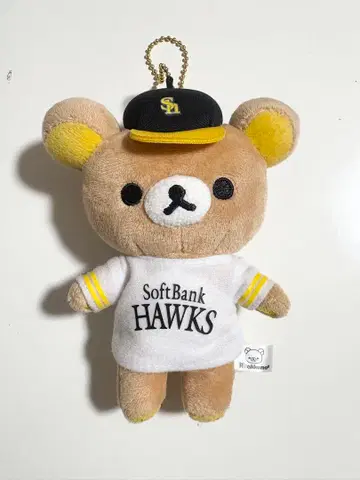리락쿠마 소프트뱅크 호크스 봉제 인형