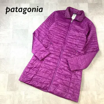 patagonia 라이너 퍼프 코트 미들 기장 퍼플