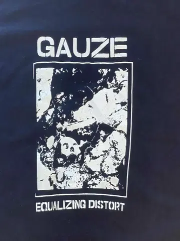 GAUZE / 거즈 T셔츠 GISM 재팬코어 COMES OUTO