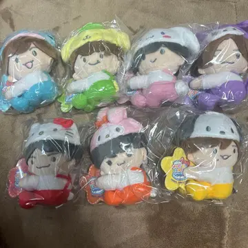 [ 덤 포함! ] 나니와단시 산리오 콜라보 7체 세트