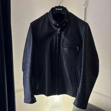 Schott 싱글 라이더 자켓 40 블랙
