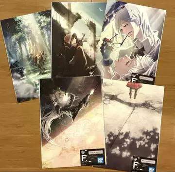 5종 제일복권 NieR 니어 오토마타 F상 클리어 포스터 2B 9S