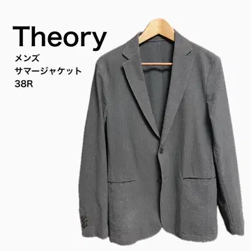 Theory 남성용 썸머 자켓 블랙 38R