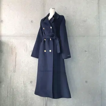 롱 리버 P 코트 네이비 다크 네이비 M