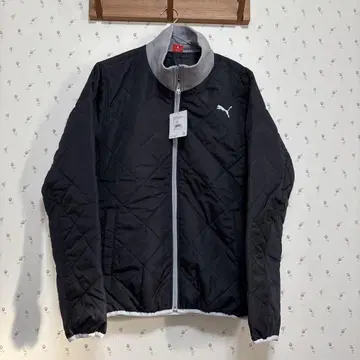 새상품 PUMA 퀼팅 자켓 블랙 L