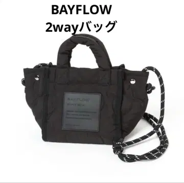 BAYFLOW 숄더 스트랩 포함 퀼트 변형 미니 숄더