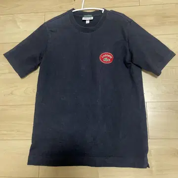 Lacoste 네이비 T셔츠 로고 자수