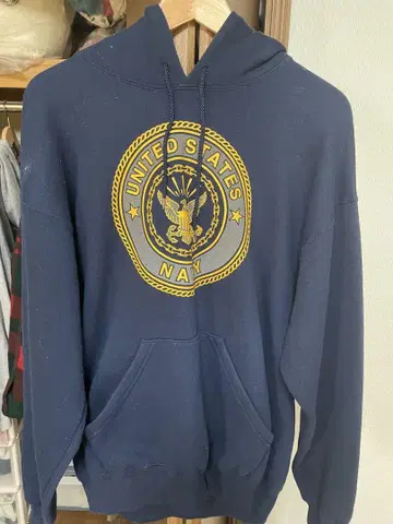 NAVY M.J. SOFFE 네이비 후드티 L 사이즈