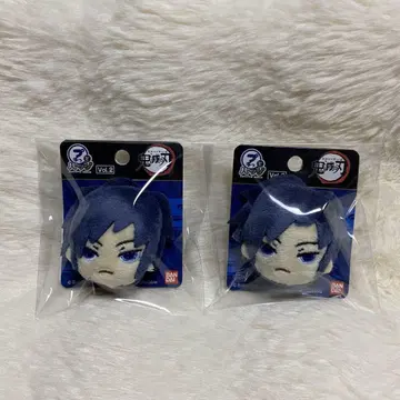 귀멸의 칼날 푸치토 배지 인형 배지 페이스 배지 토미오카 기유