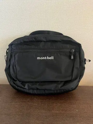 mont-bell 숄더백 블랙
