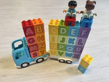 레고 듀플로 알파벳 ABC 자동차 트럭