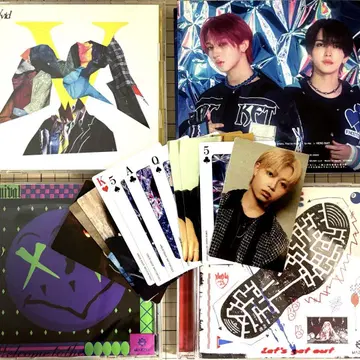 MAZZEL CD 4장 + DVD 세트 2 트레이딩 카드 포함