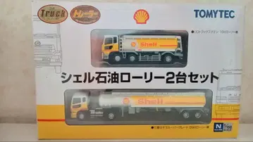 쉘 탱크로리 2대 세트 TOMYTEC