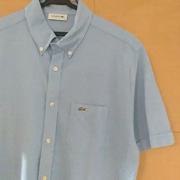 LACOSTE 반팔 셔츠 라이트 블루
