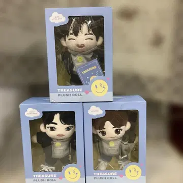 TREASURE 보물 현석/정우/준규 인형 3개